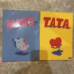 BT21 MANG TATA ノートセット