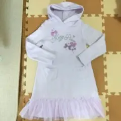 メゾピアノ ワンピース 140 ラベンダー