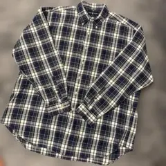 ラルフローレン　チェックBDシャツ　　XL