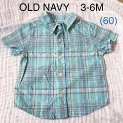 OLD NAVY 60  半袖シャツ チェックシャツ