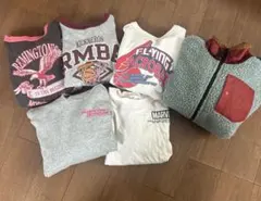 キッズ　トップス　冬物6点セット