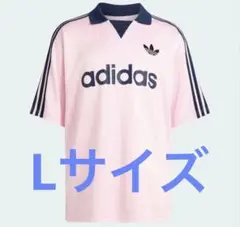 アディダス 襟付きゴーリートップ ピンク色 Lのサムネイル