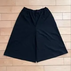 ユニクロ JW ANDERSON キュロットフレアハーフパンツ　150サイズ　黒
