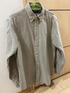 ⭐️Polo Ralph Lauren グレー長袖シャツS⭐️