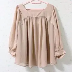 I.T.'S international シフォンブラウス 長袖 トップス 春服のサムネイル