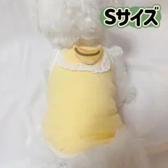 犬服猫服　ペット服　ペットウェア　ドッグウェア　イエローバナナSサイズ