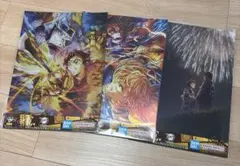 一番くじ 鬼滅の刃 メタリックビジュアルシート 3種