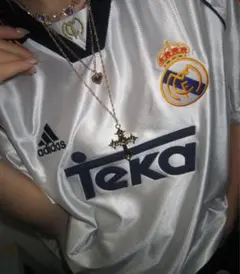 【新品未使用希少】アディダスxレアルマドリード 00/02ホームユニフォーム L
