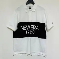 NEW ERA 1920 ポロシャツ ホワイト/ネイビーのサムネイル