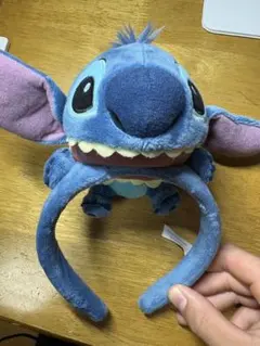 [値下げあり][即時購入OK]スティッチ カチューシャ 耳付き