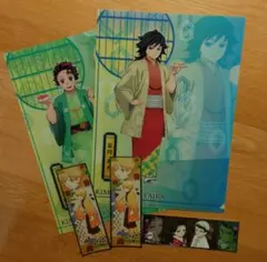 くら寿司コラボ　鬼滅の刃 クリアファイルセット【おまけ付き】