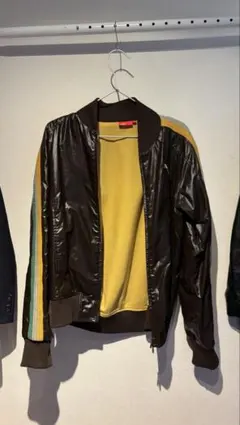 PUMA ブラウン ナイロンジャケット Lサイズ