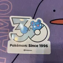 韓国限定 ポケモン 30周年記念ステッカー ワッカネズミ - メルカリ