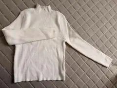 SHEIN ホワイト タートルネックセーター 11-12Y