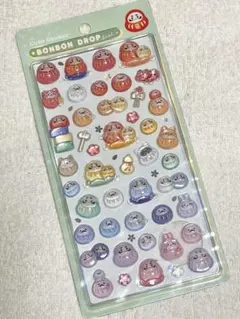 【正規品】だるま　和柄　ボンボンドロップシール