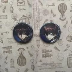 ツリビレ ギアジェネ缶バッジ①