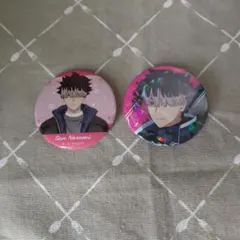 怪獣8号鳴海弦缶バッチ2個セット