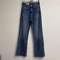 ZARA ハイライズ ストレートデニム 34 XSのサムネイル