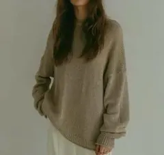 ETRE TOKYO ボトルネックローゲージニットプルオーバー