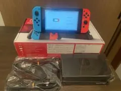 Nintendo Switch本体 新品ドック・AC・HDMI付 難ありのサムネイル