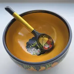 現地正規品】ロシア伝統工芸 パレフ塗り 小箱 漁師と金の魚の物語