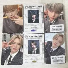 &TEAM Go in Blind 通常盤 トレカ ケイK ハルア HARUA