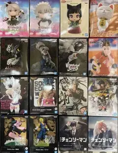 フィギュア まとめ売り 16個 ハンターハンター ボム レゼ 東方 ガチアクタ