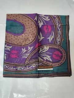 JUNKO KOSHINO ペイズリー柄 シルクスカーフ