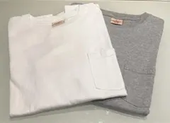 【極美品】グッドウェア（Goodwear）ポケットロンT☆アメリカ製☆L☆2枚組