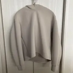 UNIQLO ベージュ フード付きパーカー M
