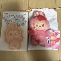 正規品 POPMART ラブブ LABUBU エナジー ラブLove 赤