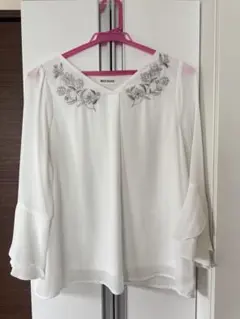 MISCH MASCH 刺繍付きブラウス