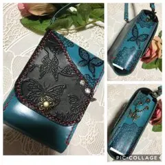 HANAHANA様専用❤️本革handmade❤️  小物入にもなる煙草ケース