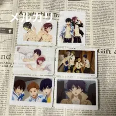 Free! ミニフォトカード 七瀬遙 松岡凛 など6枚セット - メルカリ
