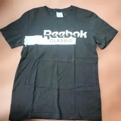 Reebok CLASSIC ブラック半袖Tシャツ