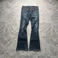 00s Y2K low-rise fade flare denim 平成ギャルのサムネイル