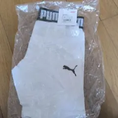 PUMA 子供用ホワイト スパッツ（ショート） サイズ150