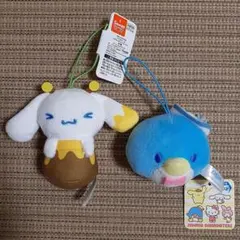 サンリオ　マスコット　シナモロール　タキシードサム　２点セット　新品未使用