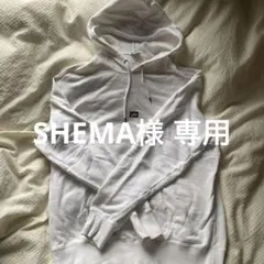 lee 白　パーカー　フード　シンプル