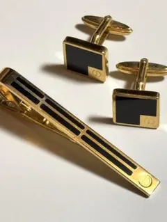 dunhill ネクタイピン カフス セット ゴールドカラーのサムネイル
