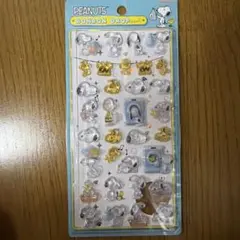 PEANUTS ボンボンドロップシール スヌーピー ランドリー