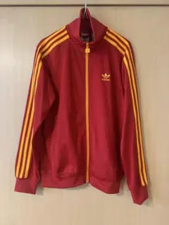 アディダスオリジナルス　トラックジャケット　ベッケンバウアー　レッド／イエロー
