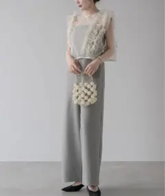 2WAYオケージョンセットアップパンツドレス