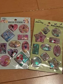 ウォーターシール　ディズニープリンセス＆ピーターパン