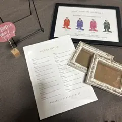 ウェディング ゲストブック セット