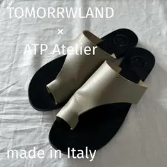 TOMORRWLAND × ATP Atelier レザー サンダル 37のサムネイル