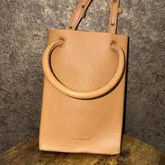 【新品】ADORE ショルダーバッグ 2way ミニバッグ キャメルのサムネイル