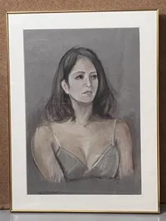 裸婦、美人画、絵画4F、窓の光W、山本英二、真作、肉筆、高塚省吾、森本草介。 裸婦、美人画、絵画4F、窓の光W、山本英二、真作、肉筆、高塚省吾