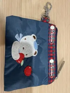 レスポートサック ファミリア　コラボ　ポーチ　美品