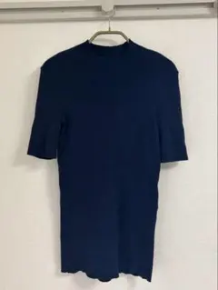 någontans ネイビー ナゴンスタンス nagonstans 半袖ニットのサムネイル